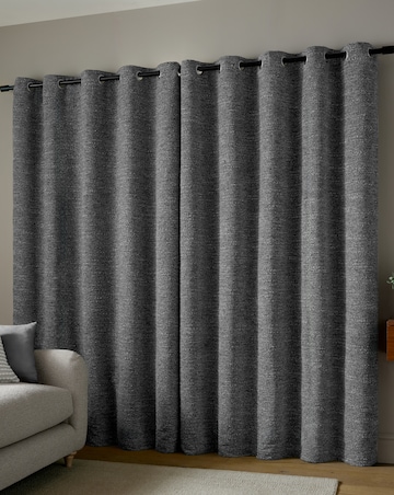 Catherine Lansfield Chunky Boucle Curtains