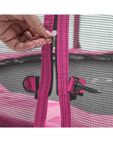 Plum 4ft Junior Springsafe Trampoline & Enclosure - Pink