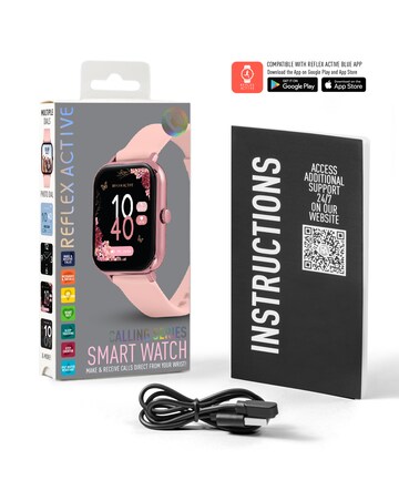 Reflex Active Series 17 Pink Silicone Strap