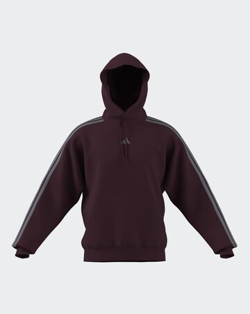 adidas 3 Stripes Full Zip Fleece Hoodie