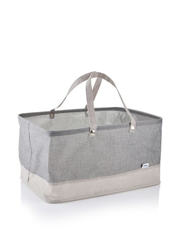 Minky Collapsible Fabric Water-Resistant Laundry Bag