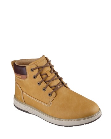 Skechers Waterproof Garlan Deno Boot - Wheat