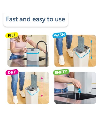 Minky Opti-Clean Flat Mop
