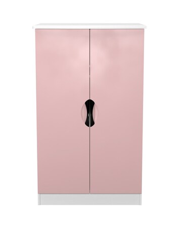Haydn Ready Assembled 2 Door Midi Wardrobe - Kids