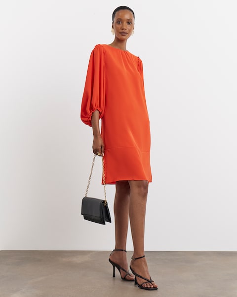 Joanna Hope Ballon Sleeve Shift Dress