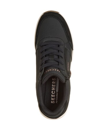 Skechers Black Billion Flex Luxe Up Trainers - Standard Fit (D)