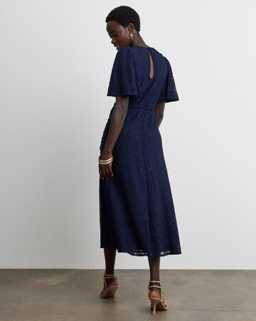 Joanna Hope Stretch Lace Midi Dress
