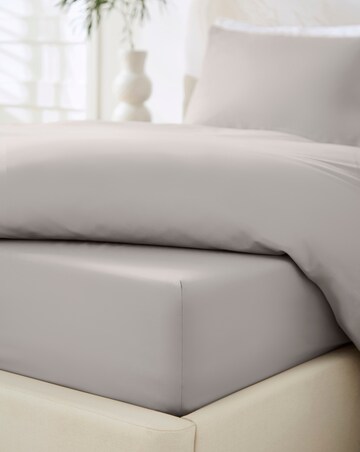 Easy Care Cotton Blend 38cm Extra Deep Fitted Sheet
