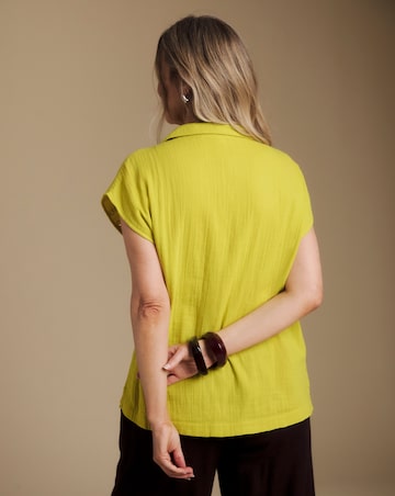 Julipa Broderie Pop Over Top