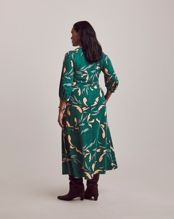 Julipa Petite Printed Jersey Midi Dress