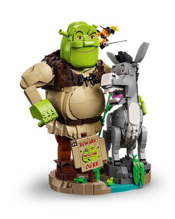 LEGO Shrek Donkey & Puss in Boots Model