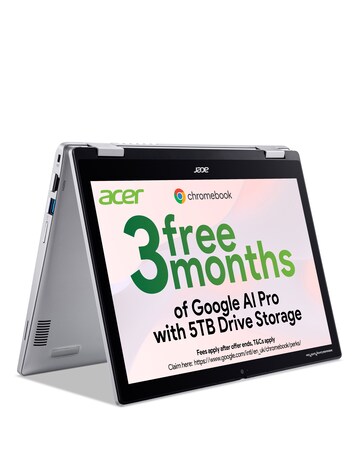 Acer Chromebook Spin - 12.2in Intel N100 4GB 64GB - Silver