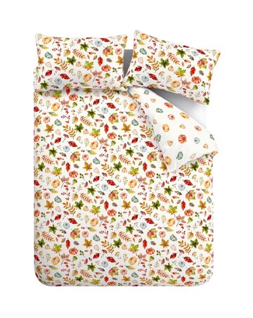 Catherine Lansfield Autumn Pumpkins Duvet Cover Set