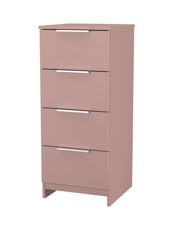Humber Ready Assembled 4 Drawer Tallboy - Kids