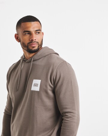 Jack & Jones Lock Sweat Hoodie and Pants Set - Brown