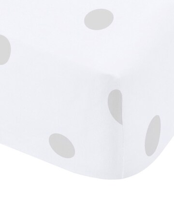 Catherine Lansfield Brushed Polka Dot Fitted Sheet