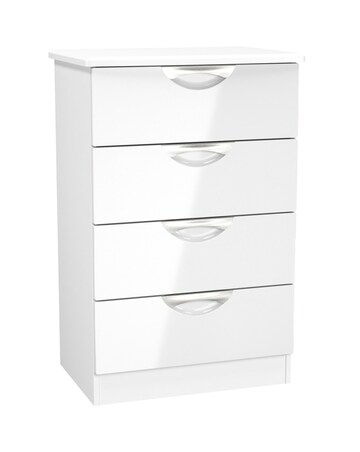 Haydn Ready Assembled 4 Drawer Midi Chest - Kids