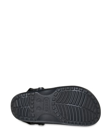 Crocs Classic Crafted Vegan Suede Clog - Black