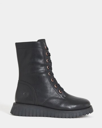 Heavenly Feet Fern Lace Up Chunky Boot - Extra Wide Fit (EEE)