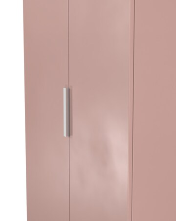 Humber Ready Assembled 2 Door Midi Wardrobe - Kids