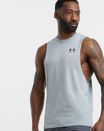 Under Armour Chest Logo Cut Off Tank