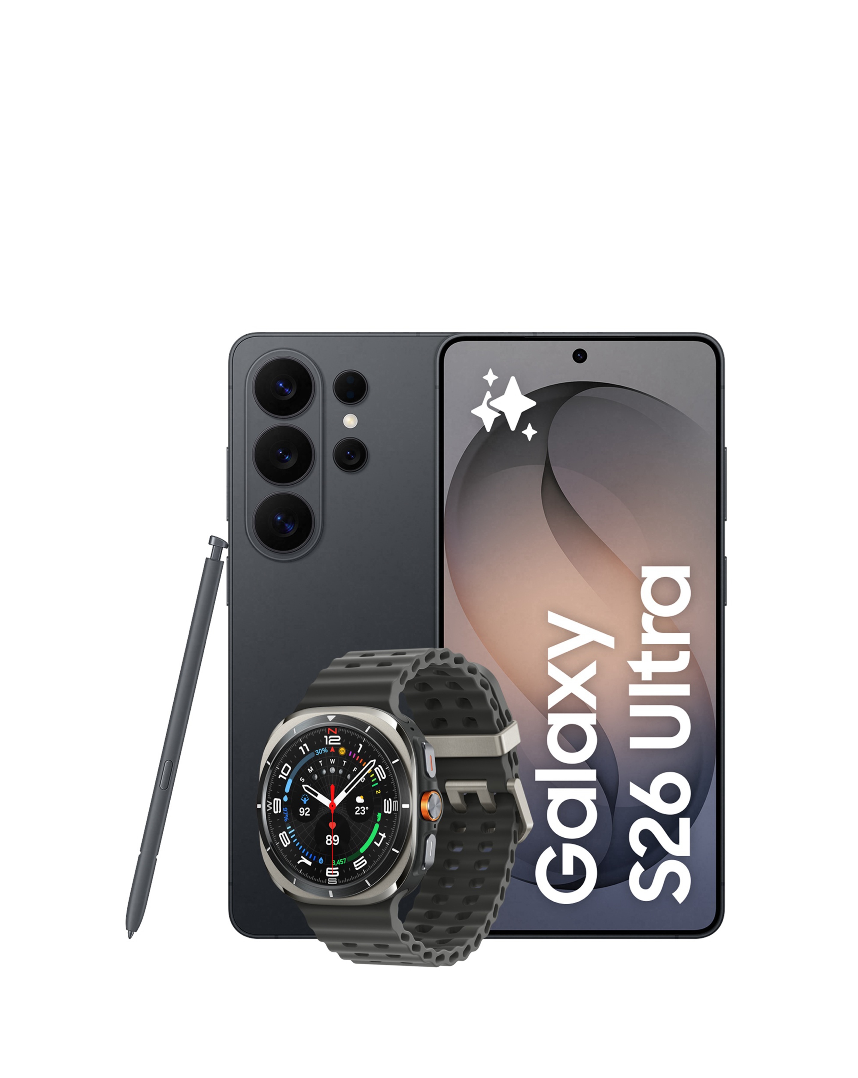 Samsung Galaxy S26 Ultra 512GB (Black) & Galaxy Watch Ultra 47mm