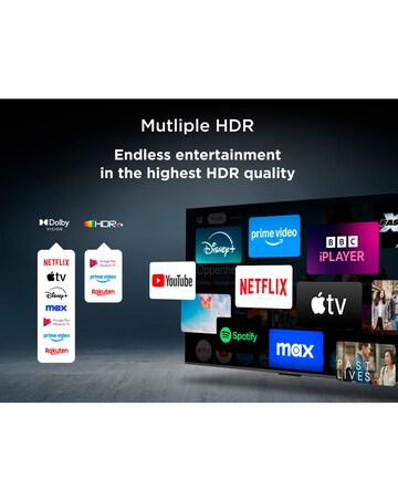 TCL 55C6K-UK 55in 4K Mini LED HDR Smart Fire TV with Freely