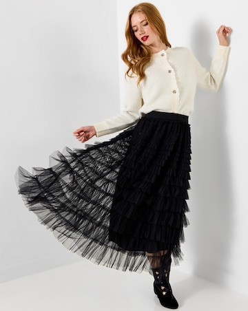 Joe Browns Eleanor Tiered Tulle Maxi Skirt