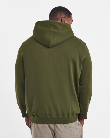 Jack & Jones Frederiksberg Logo Sweat Hoody - Green