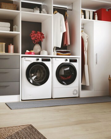 Hoover H-DRY 350 HRE H9A3TBE-80/N WiFi 9kg Heat Pump Tumble Dryer White +Install
