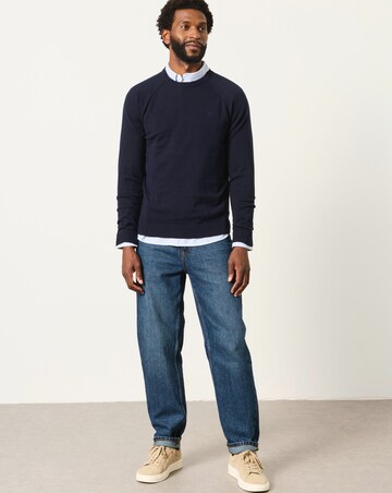 FatFace Rye Crew Neck - Navy