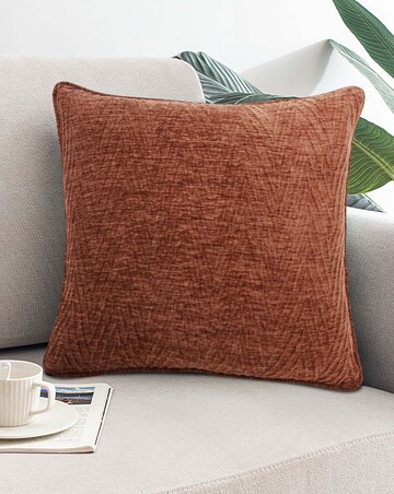 Sundour Langley Herringbone Filled Cushion