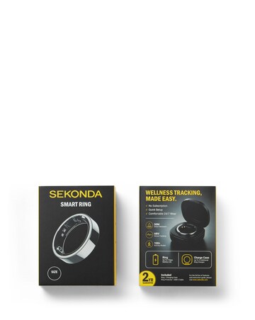 Sekonda Smart Ring - Silver - Ring Size 9