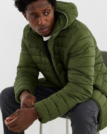 Khaki Lightweight Padded Jacket