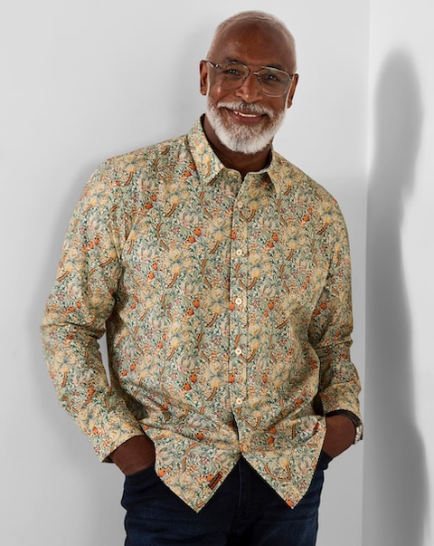 New In - Joe Browns Autumn Floral Print Shirt