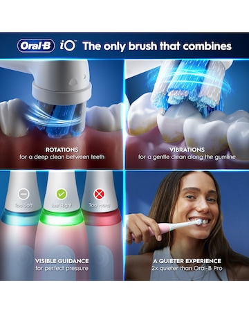 Oral-B iO3 Blush Pink Electric Toothbrush