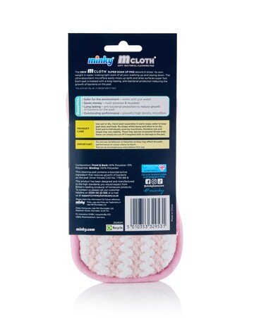 Minky Storage Caddy with Super Soak Up Cleaning Cloth Bundle