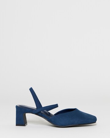 Lita Slingback Block Heel Shoes - Extra Wide Fit (EEE)