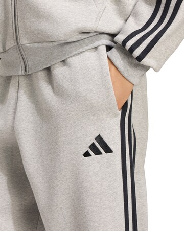 adidas 3 Stripes Fleece Cuffed Joggers