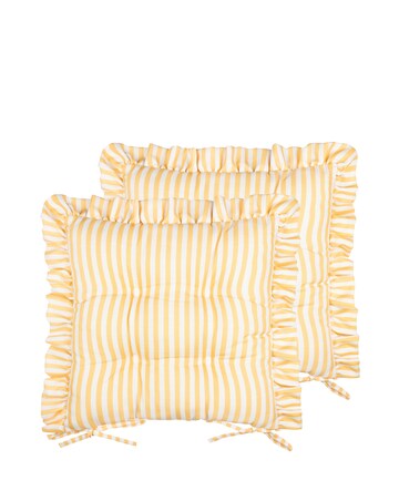 Wylder Millie Ruffle Seat Pads - 2 Pack