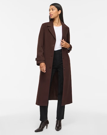 Vila Femke Button Long Coat