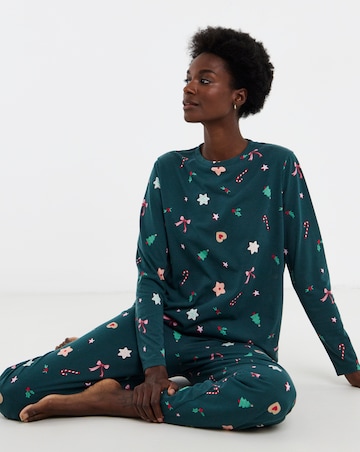 Pretty Secrets Value Candy Cane Pyjama Set