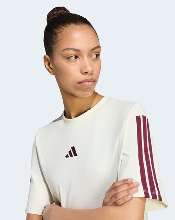 adidas 3 Stripe Boyfriend T-Shirt