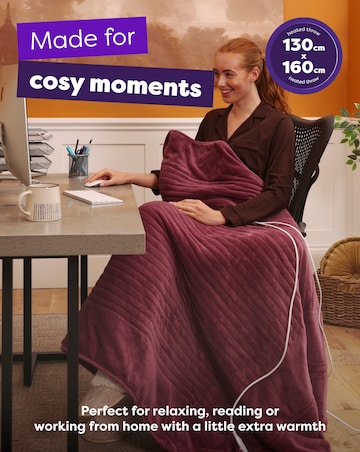 Slumberdown Comfy Hugs Heated Throw