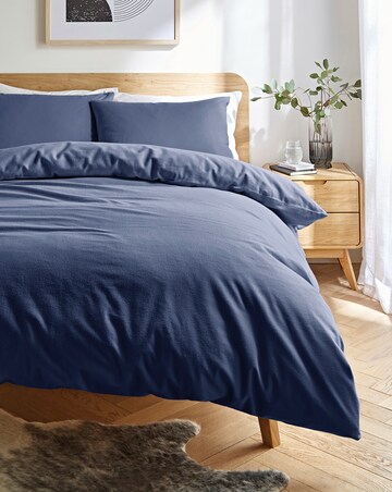 Pure Cotton Cosy Brushed Duvet Cover Set