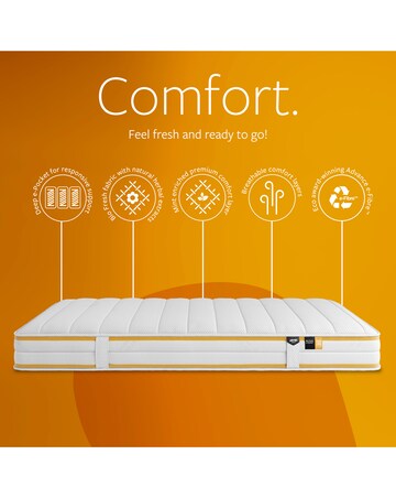 Jay-Be Natural Fresh Pocket Sprung Responsibly Made Children's Mattress - Single