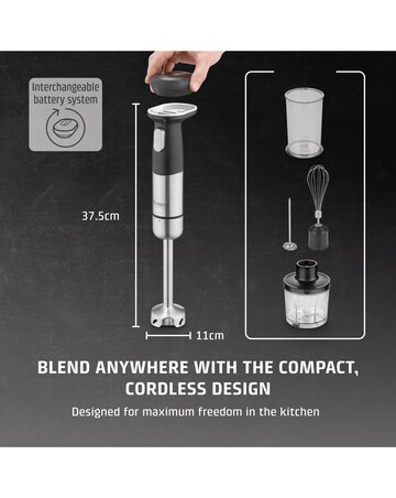 CASO Click & Mash Cordless Hand Blender