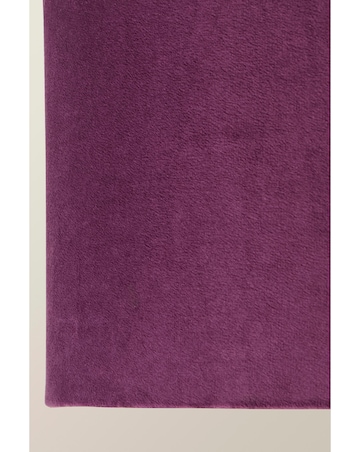 ValueLights Ashley Plum Velvet Squat Drum Shade