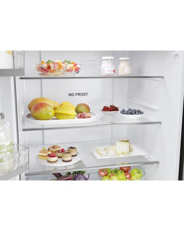 Haier HFR5719ENMG 70 FD Plain Door Refrigerator Silver + Install