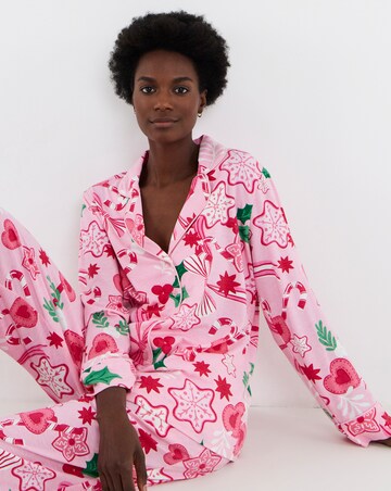 Pretty Secrets Cake Print Family Pyjamas- Women